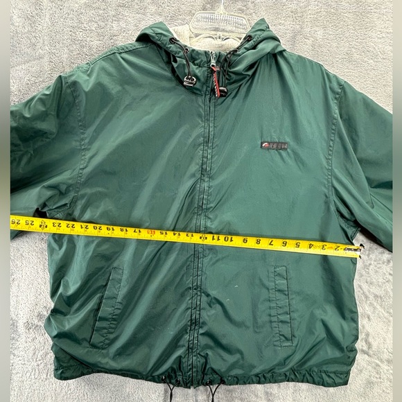 VTG Bugle Boy Outerwear Reversible Hoodie FullZip Nylon Jacket Medium Armenia - Picture 2 of 12